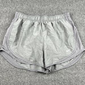 Nike Dri-FIT Women's Running Shorts Gray Sz Medium
